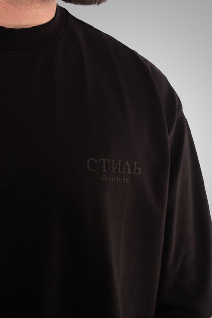 STIL COUTURE Essential Shirt Black